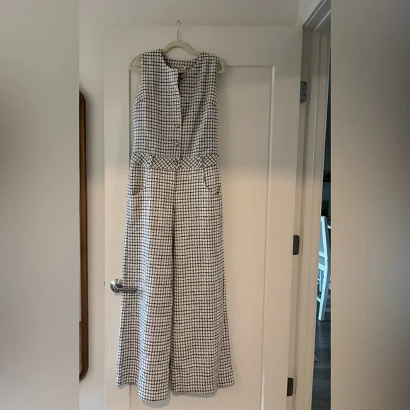 NWT Amanda Uprichard Tori Tweet Jumpsuit - Picture 3 of 11